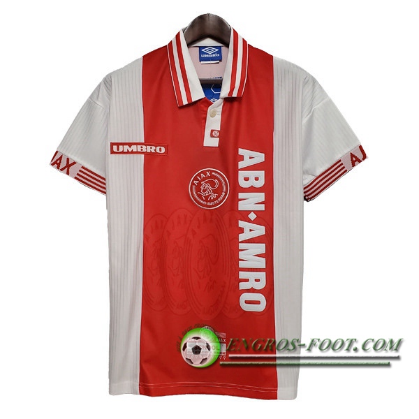 Engros-foot: Maillot de Foot AFC Ajax Retro Domicile 1997/1998 Thailande