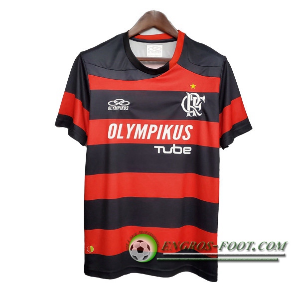 Engros-foot: Maillot de Foot Flamengo Retro Domicile 2009/2010 Thailande