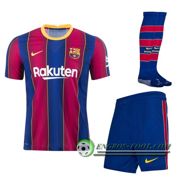 Engros-foot: Jeu Ensemble Maillot FC Barcelone Domicile (Short+Chaussettes) 2020/21 Thailande