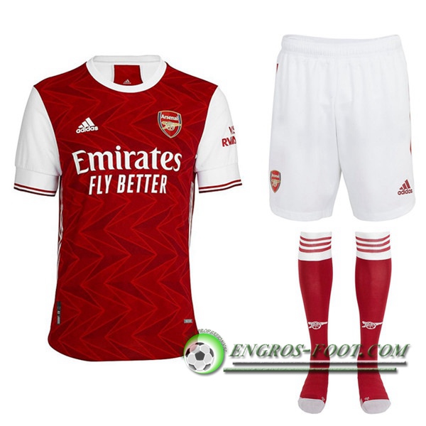 Engros-foot: Jeu Ensemble Maillot Arsenal Domicile (Short+Chaussettes) 2020/21 Thailande