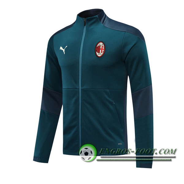 Nouveaux Veste Foot Milan AC Vert 2020/2021