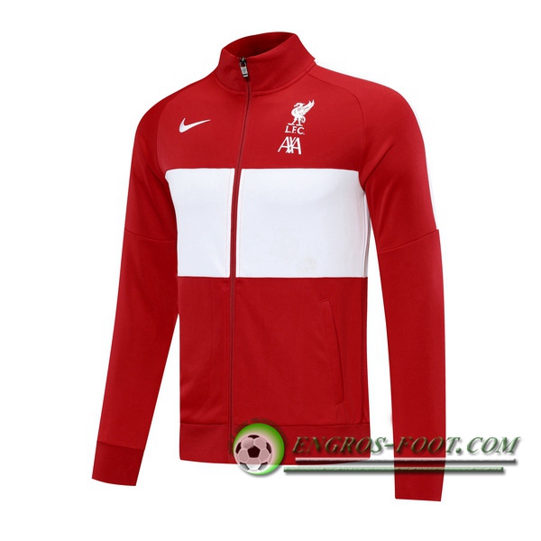 Nouveaux Veste Foot FC Liverpool Rouge 2020/2021