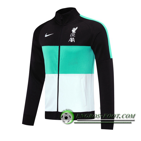 Nouveaux Veste Foot FC Liverpool Noir 2020/2021