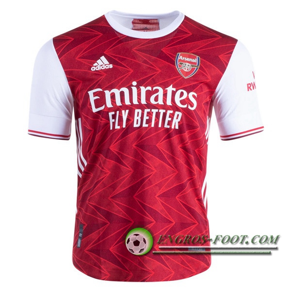 Engros-foot: Jeu Nouveaux Maillot de Foot Arsenal Domicile 2020/2021 Thailande