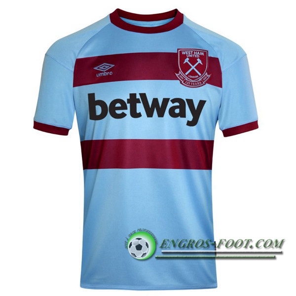 Engros-foot: Jeu Maillot de Foot West Ham Exterieur 2020/2021 Thailande