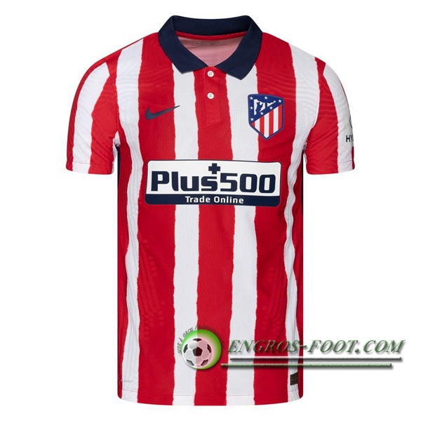 Engros-foot: Jeu Nouveaux Maillot de Foot Atletico Madrid Domicile 2020/2021 Thailande