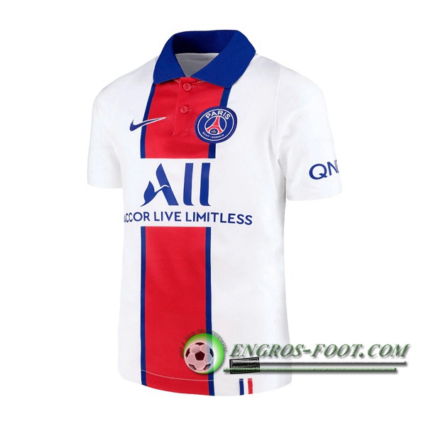 Engros-foot: Jeu Nouveaux Maillot de Foot PSG Exterieur 2020/2021 Thailande