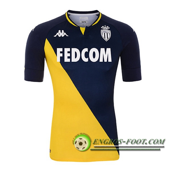 Engros-foot: Jeu Nouveaux Maillot de Foot AS Monaco Exterieur 2020/2021 Thailande