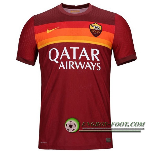 Engros-foot: Jeu Nouveaux Maillot de Foot AS Roma Domicile 2020/2021 Thailande