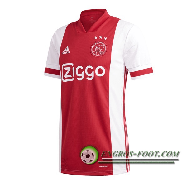 Engros-foot: Jeu Nouveaux Maillot de Foot AFC Ajax Domicile 2020/2021 Thailande