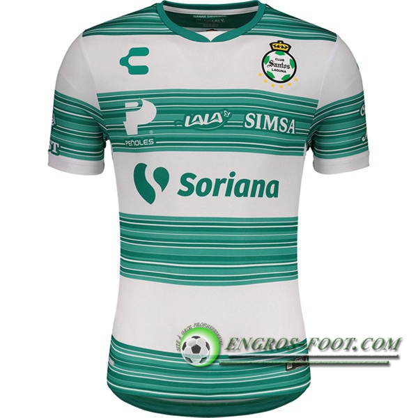 Engros-foot: Jeu Maillot de Foot Santos Laguna Domicile 2020/2021 Thailande