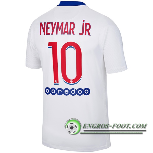 Engros-foot: Jeu Maillot de Foot PSG (Neymar Jr 10) Exterieur 2020/2021 Thailande