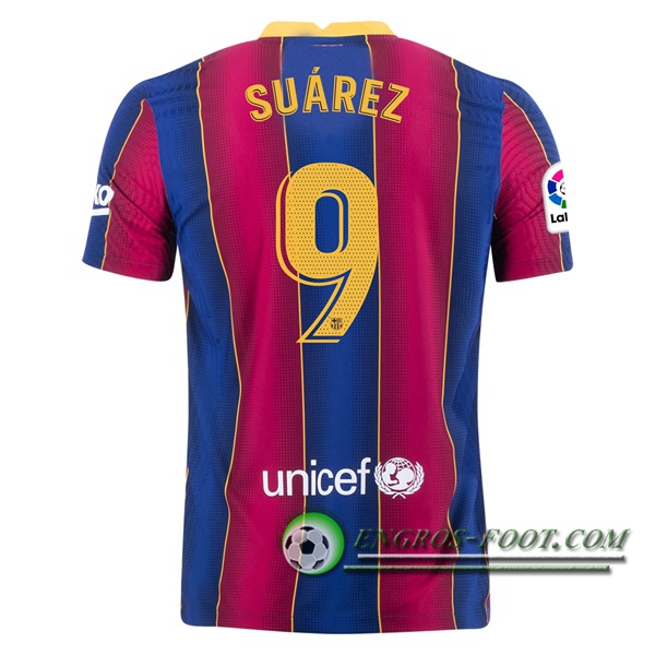 Engros-foot: Jeu Maillot de Foot FC Barcelone (SUAREZ 9) Domicile 2020/2021 Thailande