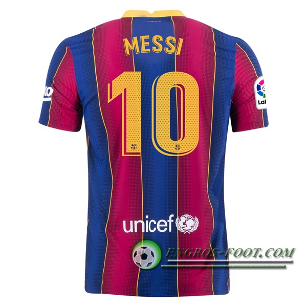 Engros-foot: Jeu Maillot de Foot FC Barcelone (MESSI 10) Domicile 2020/2021 Thailande