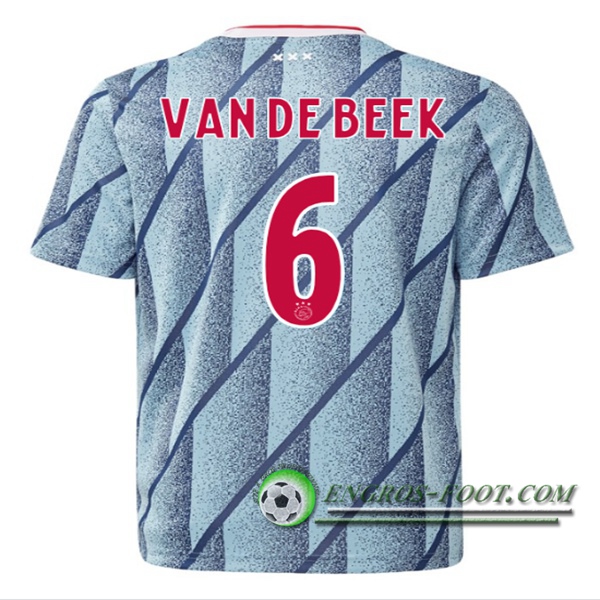 Engros-foot: Jeu Maillot de Foot AFC Ajax (VANDEBEEK 6) Exterieur 2020/2021 Thailande