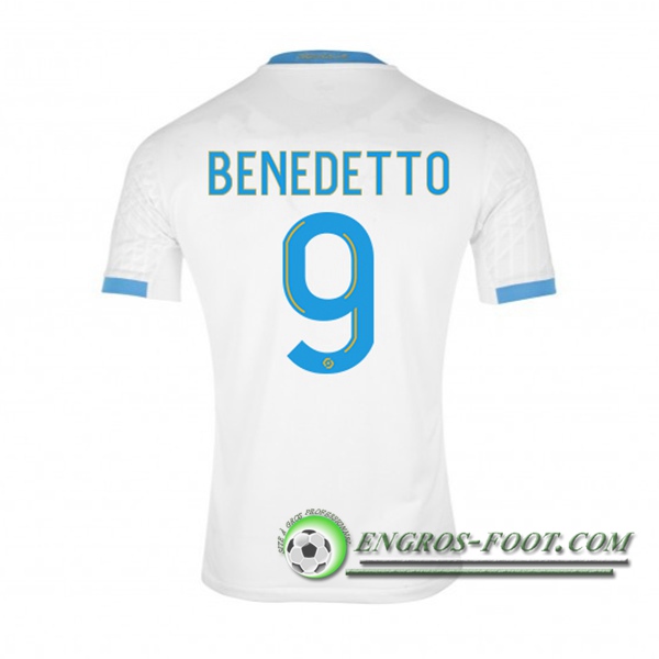 Engros-foot: Jeu Maillot de Foot Marseille OM (Benedetto 9) Domicile 2020/2021 Thailande