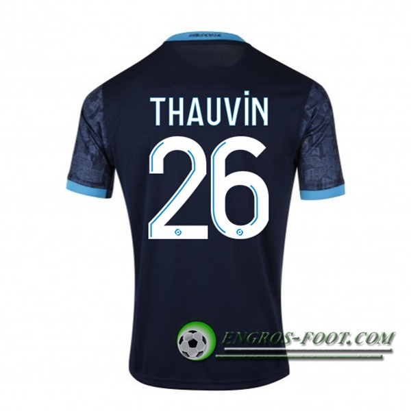 Engros-foot: Jeu Maillot de Foot Marseille OM (Thauvin 26) Exterieur 2020/2021 Thailande