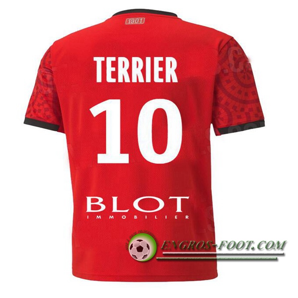 Engros-foot: Jeu Maillot de Foot Stade Rennais (MTERRIER 10) Domicile 2020/2021 Thailande