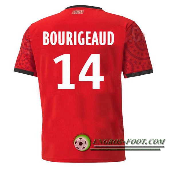 Engros-foot: Jeu Maillot de Foot Stade Rennais (BOURIGEAUD 14) Domicile 2020/2021 Thailande