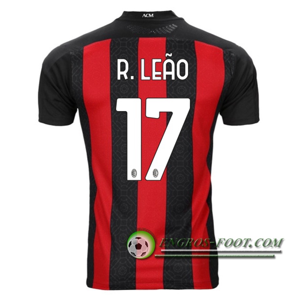 Engros-foot: Jeu Maillot de Foot Milan AC (R.LEAO 17) Domicile 2020/2021 Thailande