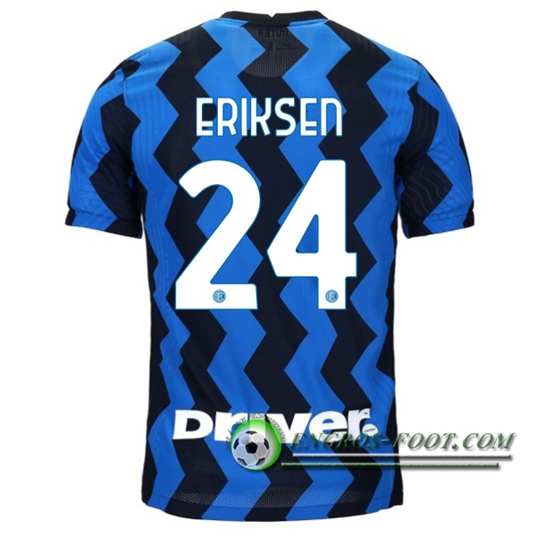 Engros-foot: Jeu Maillot de Foot Inter Milan (ERIKSEN 24) Domicile 2020/2021 Thailande