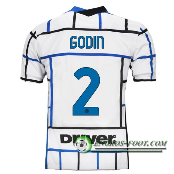 Engros-foot: Jeu Maillot de Foot Inter Milan (GODIN 2) Exterieur 2020/2021 Thailande