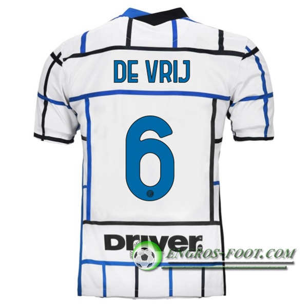 Engros-foot: Jeu Maillot de Foot Inter Milan (DE VRIJ 6) Exterieur 2020/2021 Thailande