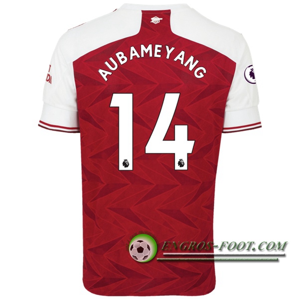 Engros-foot: Jeu Maillot de Foot Arsenal (Aubameyang 14) Domicile 2020/2021 Thailande