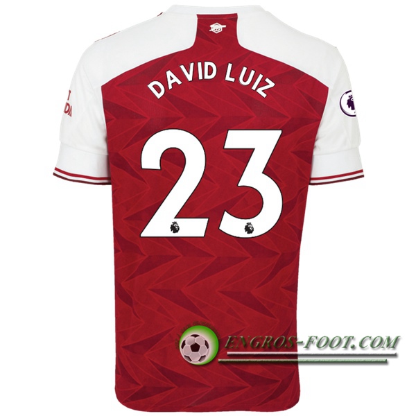 Engros-foot: Jeu Maillot de Foot Arsenal (David Luiz 23) Domicile 2020/2021 Thailande