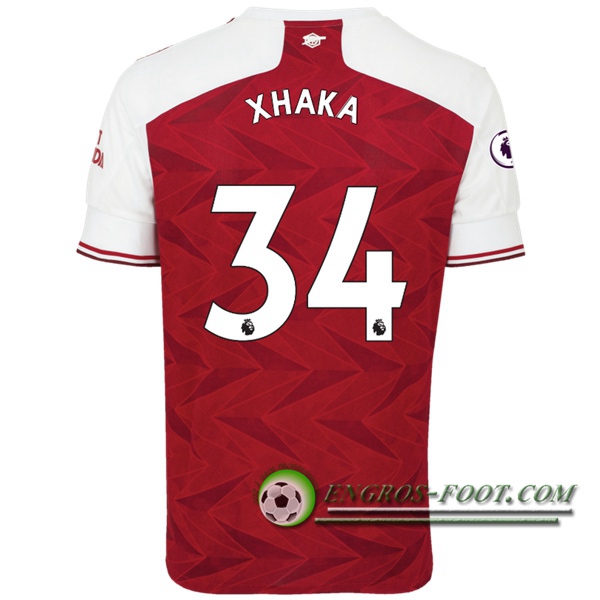 Engros-foot: Jeu Maillot de Foot Arsenal (Granit Xhaka 34) Domicile 2020/2021 Thailande