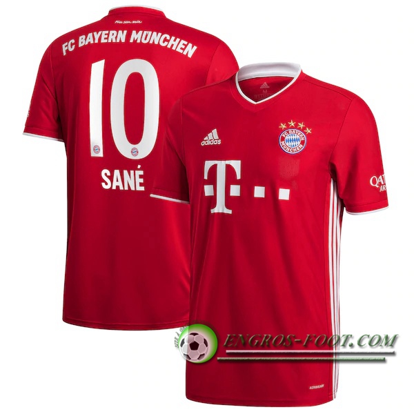 Engros-foot: Jeu Maillot de Foot Bayern Munich (Sané 10) Domicile 2020/2021 Thailande