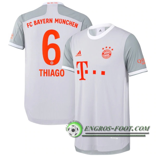 Engros-foot: Jeu Maillot de Foot Bayern Munich (Thiago 6) Exterieur 2020/2021 Thailande