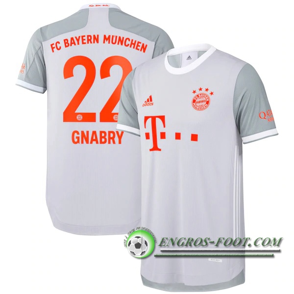 Engros-foot: Jeu Maillot de Foot Bayern Munich (Gnabry 22) Exterieur 2020/2021 Thailande