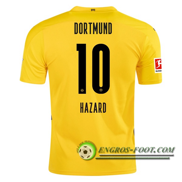 Engros-foot: Jeu Maillot de Foot Dortmund BVB (HAZARD 10) Domicile 2020/2021 Thailande