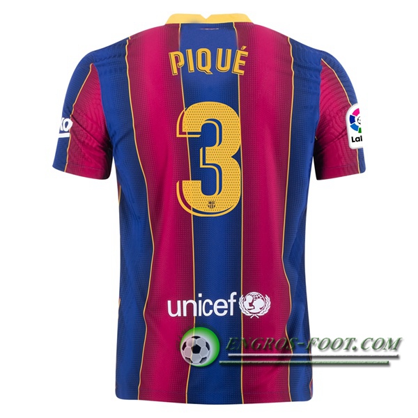 Engros-foot: Jeu Maillot de Foot FC Barcelone (PIQUé 3) Domicile 2020/2021 Thailande