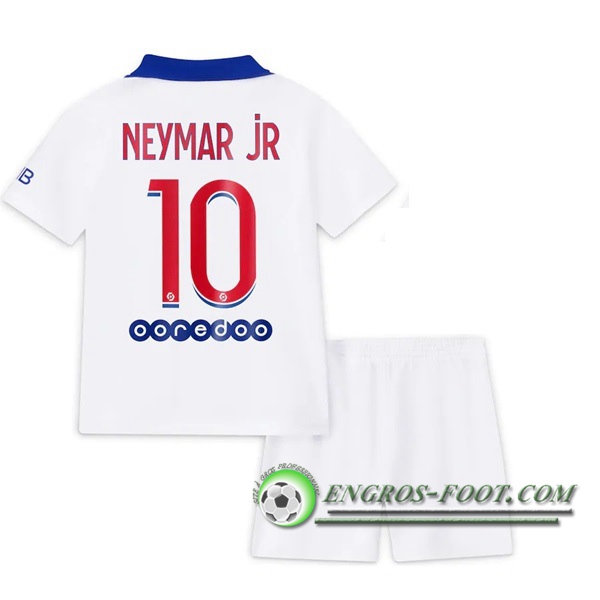 Engros-foot: Maillot Foot PSG (Neymar Jr 10) Enfants Exterieur 2020/2021 Thailande