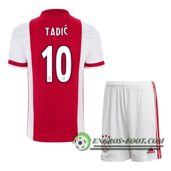 Engros-foot: Maillot Foot AFC Ajax (TADIC 10) Enfants Domicile 2020/2021 Thailande