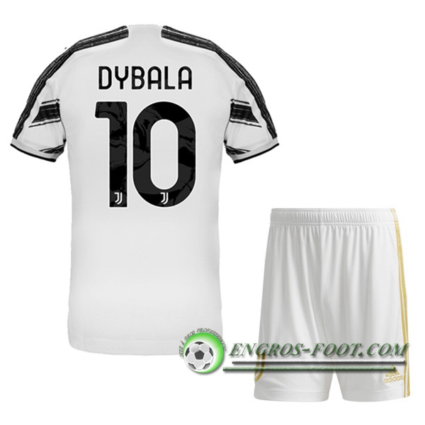 Engros-foot: Maillot de Foot Juventus (DYBALA 10) Enfants Domicile 2020/2021 Thailande