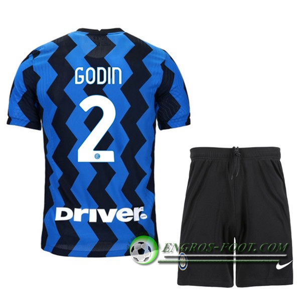 Engros-foot: Maillot Foot Inter Milan (GODIN 2) Enfants Domicile 2020/2021 Thailande