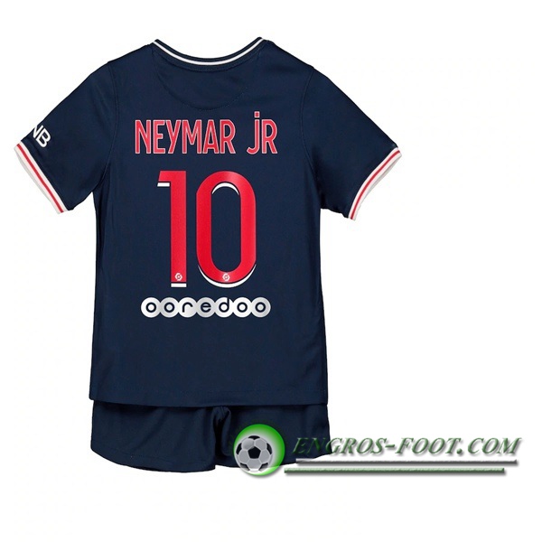 Engros-foot: Maillot Foot PSG (Neymar Jr 10) Enfants Domicile 2020/2021 Thailande