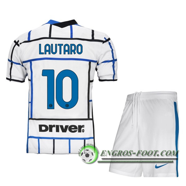 Engros-foot: Maillot Foot Inter Milan (LAUTARO 10) Enfants Exterieur 2020/2021 Thailande