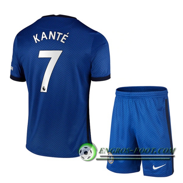 Engros-foot: Maillot Foot FC Chelsea (Kanté 7) Enfants Domicile 2020/2021 Thailande