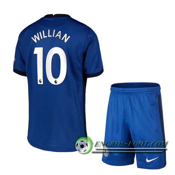 Engros-foot: Maillot Foot FC Chelsea (Willian 10) Enfants Domicile 2020/2021 Thailande