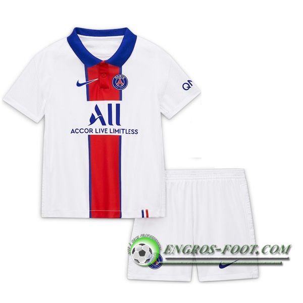 Engros-foot: Nouveau Maillot de Foot PSG Enfant Exterieur 2020/2021 Thailande