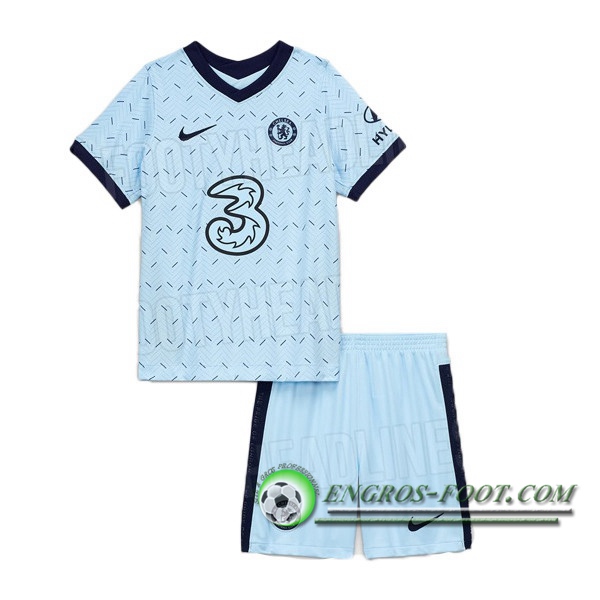 Engros-foot: Nouveau Maillot de Foot FC Chelsea Enfant Exterieur 2020/2021 Thailande