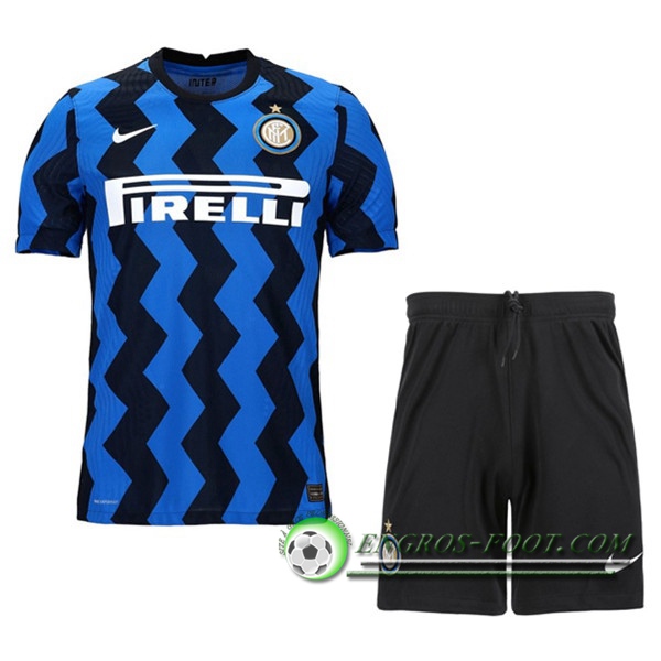 Engros-foot: Jeu Ensemble Maillot Foot Inter Milan Domicile + Short 2020/2021 Thailande