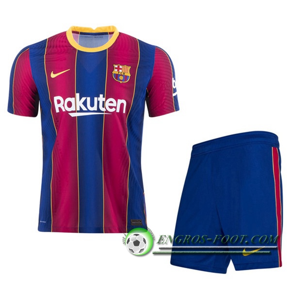 Engros-foot: Jeu Ensemble Maillot Foot FC Barcelone Domicile + Short 2020/2021 Thailande