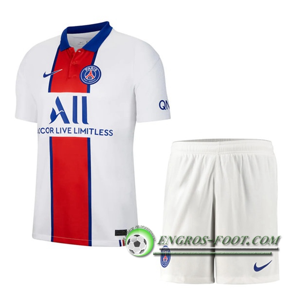 Engros-foot: Jeu Ensemble Maillot Foot PSG Exterieur + Short 2020/2021 Thailande