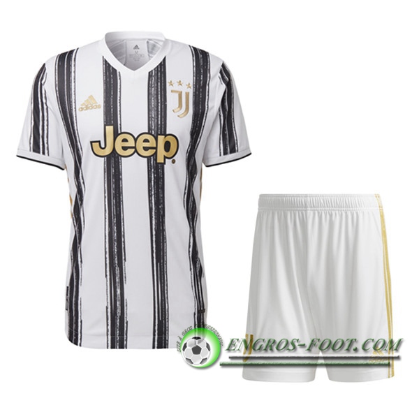 Engros-foot: Jeu Ensemble Maillot Foot Juventus Domicile + Short 2020/2021 Thailande