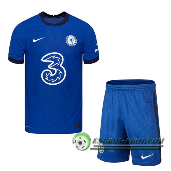 Engros-foot: Jeu Ensemble Maillot Foot FC Chelsea Domicile + Short 2020/2021 Thailande